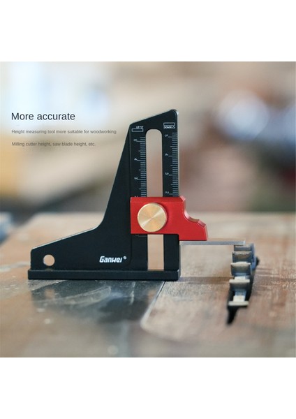 Ganwei, Yükseklik Göstergesi, Testere Tablosu ve Cetvel Kesme Makinesi Ayarı Için Derinlik Ölçüm Aracı, Yükseklik Göstergesi Ölçüm Aleti (Yurt Dışından) modelleri