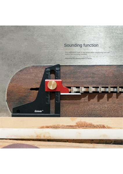 Ganwei, Yükseklik Göstergesi, Testere Tablosu ve Cetvel Kesme Makinesi Ayarı Için Derinlik Ölçüm Aracı, Yükseklik Göstergesi Ölçüm Aleti (Yurt Dışından) fırsatları