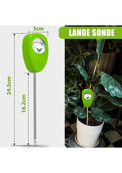 Bitkiler Için Toprak Nem Ölçer Bahçe Için Piller Higometre Olmayan Taşınabilir Bitki Nem Ölçer (Yurt Dışından) indirimleri