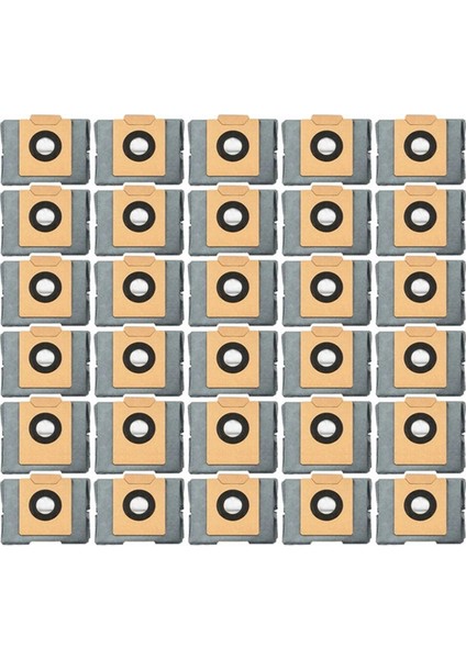 30 Paket Toz Torbası Eufy Temiz X8 Pro Ses / X10 Pro Omni Yedek Yedek Aksesuarlar Için Uyumlu (Yurt Dışından)