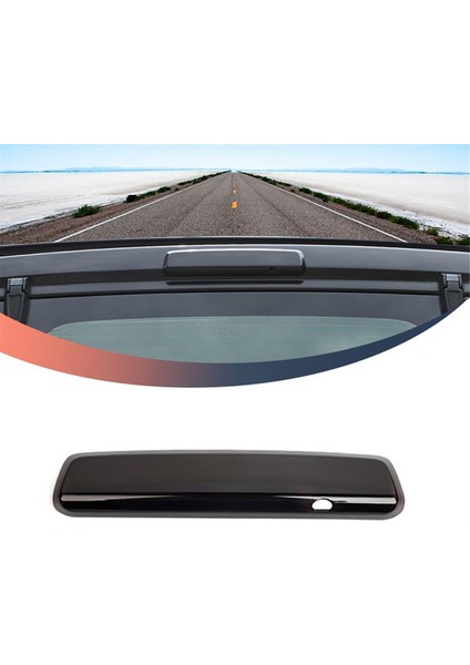 Jeep Commander Için 2006-2010 Araba Üçüncü Yüksek Fren Kapağı Dekorasyon Dekorasyon Trim Sticker Aksesuarları Füme Siyah (Yurt Dışından) modelleri