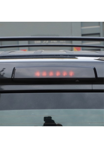 Jeep Commander Için 2006-2010 Araba Üçüncü Yüksek Fren Kapağı Dekorasyon Dekorasyon Trim Sticker Aksesuarları Füme Siyah (Yurt Dışından) fırsatları