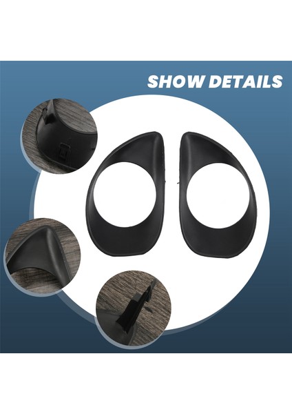 Toyota Yaris Için Sis Lambası Gölgesi ile Araba Ön Tampon 2 Kaplı Hatchback 2007-2013 (Yurt Dışından) indirimleri