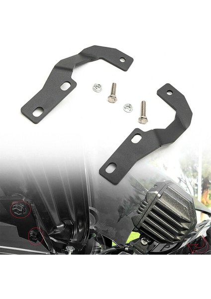 Toyota 4 Runner Için 2010-2021 A-Fillar Sisli Fog Pod Kaput Hendek Metal Montaj Braketi Sabitleme Braketi (Yurt Dışından) modelleri