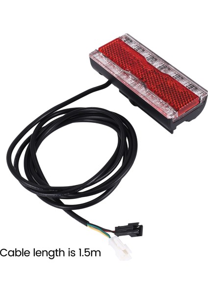 Ebike Fren Işığı 24V 36V 48V Elektrikli Bisiklet Arka Işığı Fren Işığı Fonksiyonu LED LED Lıvord (Yurt Dışından) fırsatları