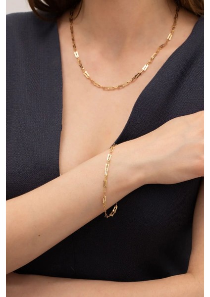 Ataç Altın Kolye ve Altın Bileklik