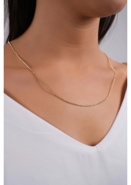 Altın Dorika Zincir Kolye