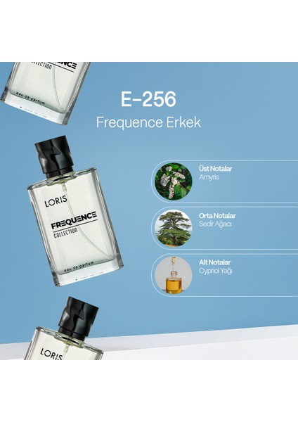E-256 Frequence Edp Erkek Parfüm 50 ml fiyatları