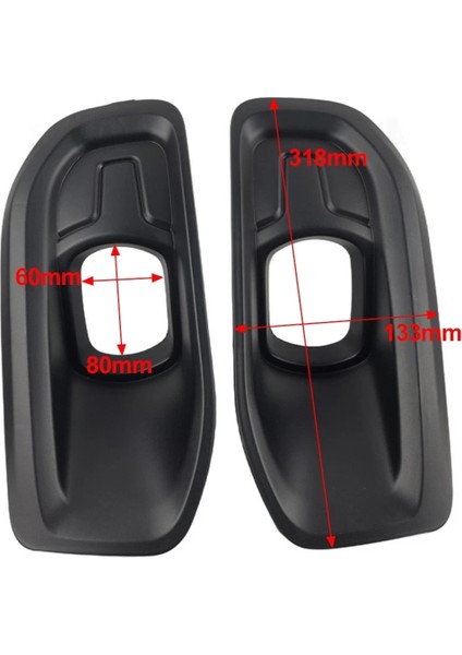 1 Çift Sis Lambası Çerçevesi Sis Lambası Çerçeve Kapak Kitleri 68449341AA Dodge Ram 2500 3500 4500 5500 2019-2024 (Yurt Dışından) fırsatları