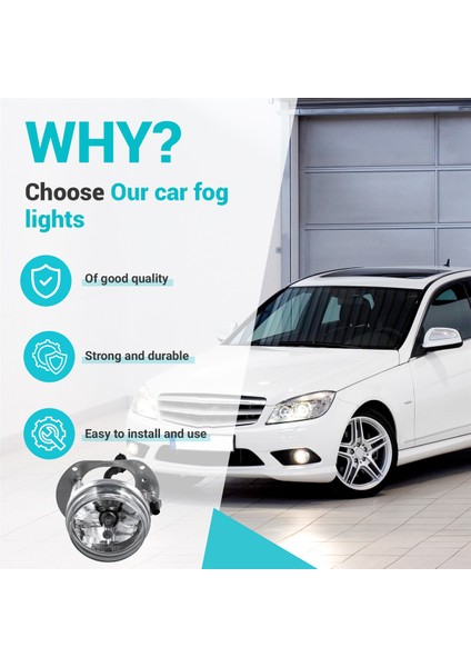 W204 C300 Için Sol Sis Farları Sürüş Lambası (Yurt Dışından) indirimleri