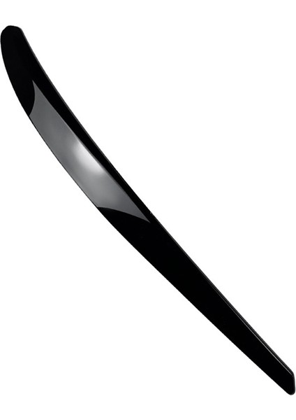 Superb B8 16-18 Için Parlak Siyah Desenli Kaş Far Kapağı (Yurt Dışından)