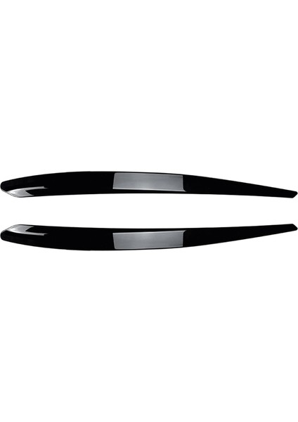 Superb B8 16-18 Için Parlak Siyah Desenli Kaş Far Kapağı (Yurt Dışından) fiyatları