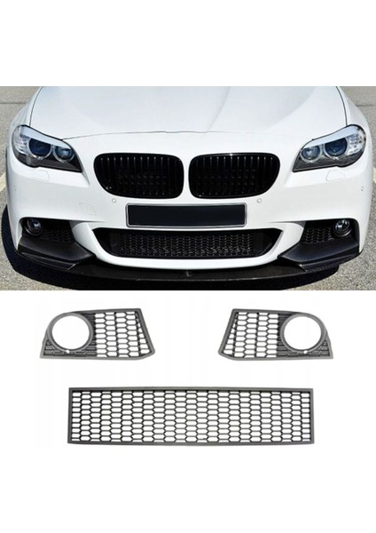 51117906198 Araba Ön Sağ Tampon Sis Kapağı Kapağı Çerçeve Izgarası Bmw 5 Serisi F10 F11 M Stil 2011-2016 (Yurt Dışından) modelleri