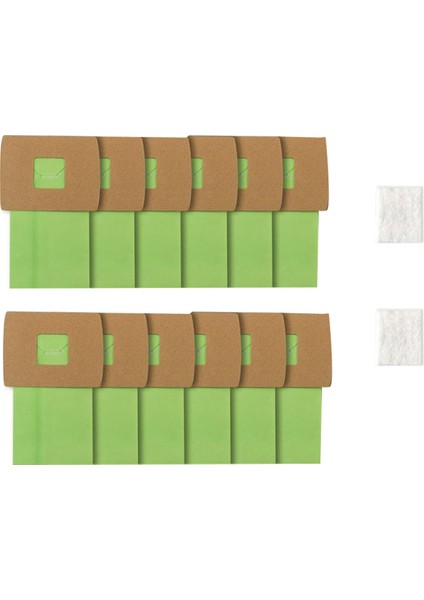 12 Paket PKBB12DW Tip Bb Canister Vakum Torbaları Oreck Xl Buster B Vakum Torbaları 2 Motor Filtreli (Yurt Dışından)