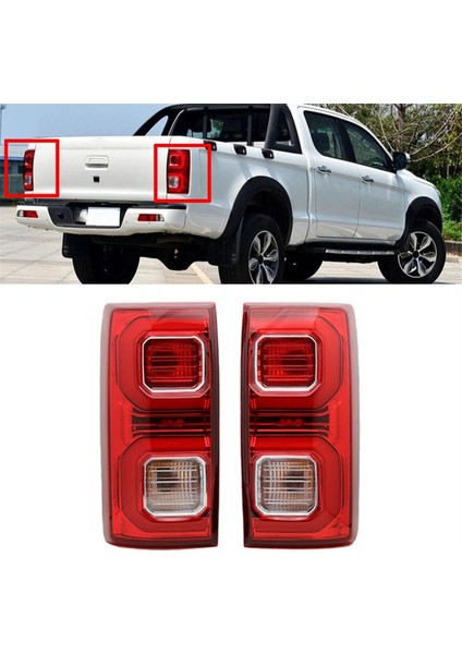 T8 Pickup Için Sağ Arka Tampon Stop Lambası Fren Sinyal Lambası (Yurt Dışından) modelleri