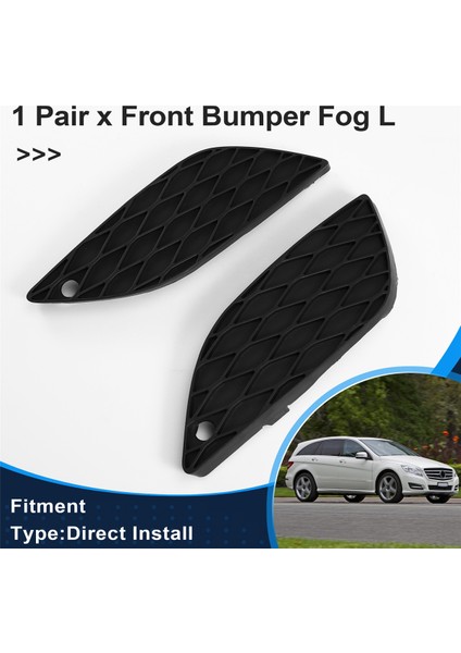 1paır Ön Sis Lamba Çerçevesi Kapaklar 251851723 2518851823 Benz R Sınıfı 2005-2010 Araba Sisli Havalandırma Izgara Kapağı (Yurt Dışından) indirimleri