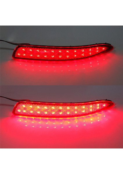LED Fren Lambası Tampon Lambası Arka Tampon Işaret Lambası Kırmızı (Yurt Dışından) fırsatları