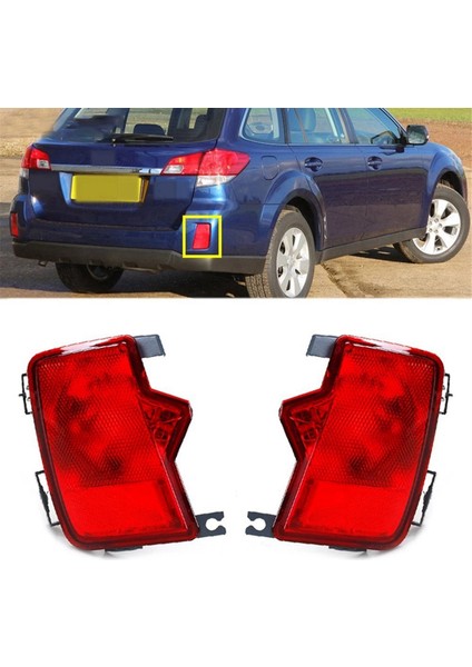 Otomotiv Arka Tampon Dekoratif Işıklar Subaru Outback Için Arka Tampon Reflektörü 2009-2014 84591-3J130 84551-AJ020 (Yurt Dışından) fiyatları