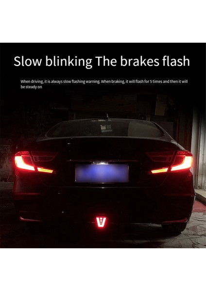 Araba Arka Sürüş Sis Pilot Işıkları Üçüncü Fren Lambası Araba Suv Jdm (Yurt Dışından)