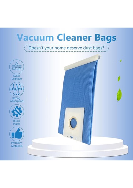 Samsung Için Toz Torbası DJ69-00420B Vakum Temizleyici Parçalar Büyük Kapasiteli Yedek Mavi Yeniden Kullanılabilir Toz Çanta Dikiş Çantası 8 Pcs (Yurt Dışından) fırsatları
