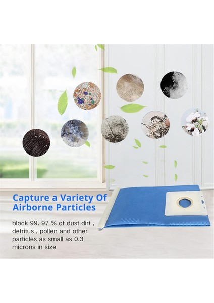 Samsung Için Toz Torbası DJ69-00420B Vakum Temizleyici Parçalar Büyük Kapasiteli Yedek Mavi Yeniden Kullanılabilir Toz Çanta Dikiş Çantası 8 Pcs (Yurt Dışından) indirimleri