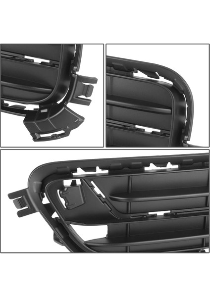 1set Ön Tampon Izgara Çerçeve ve Dış Grille Chroem Trim Şerit Bmw X3 2015-2017 51117347945/51117347946 51117347949 (Yurt Dışından)