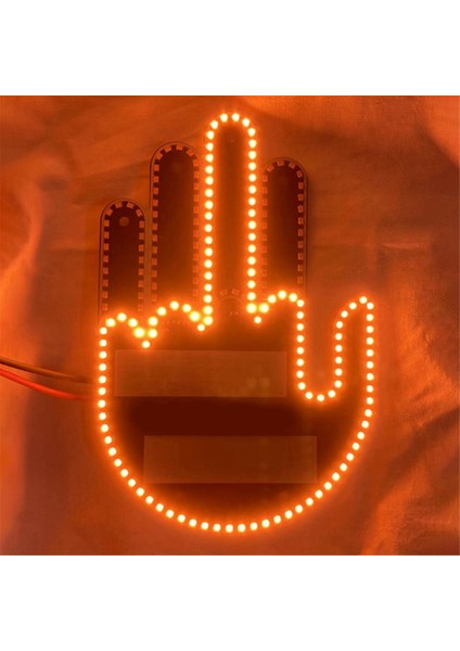 Uzaktan Kumandalı Araba Parmak Işığı Yol Öfkesi Işaretleri Parmak Hareketi Işığı (Yurt Dışından) fırsatları