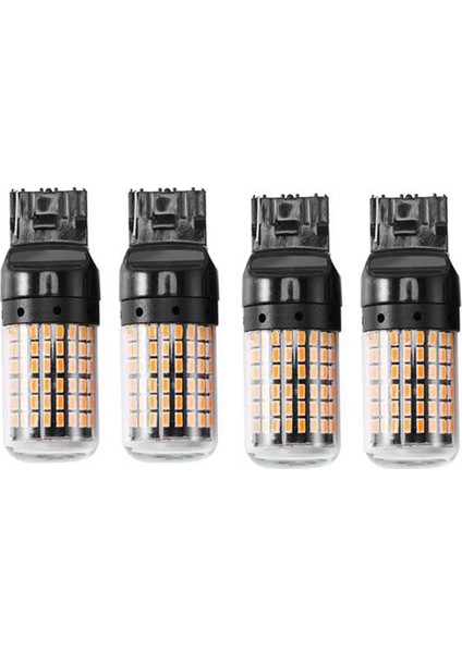 4 Adet Süper Parlak Canbus T20 7440 Geri Vites Lambası Sinyal Lambası (Yurt Dışından) fiyatları