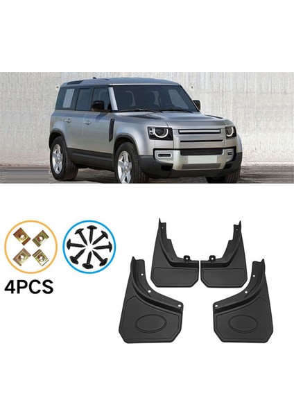 2020-2022 Yılları Için 4 Adet Araba Çamurluk Çamurlukları (Yurt Dışından)