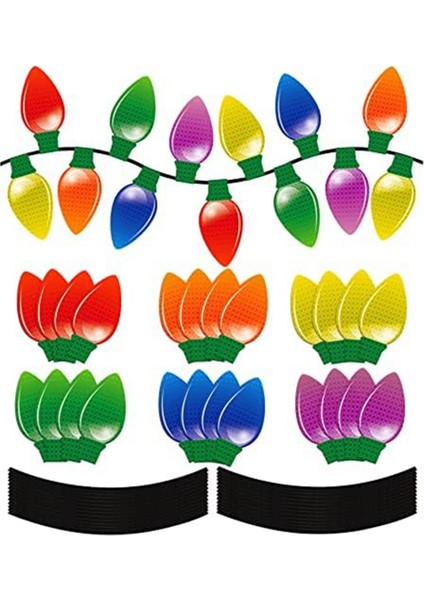 Noel Arabası Yansıtıcı Ampul Mıknatıs Dekorasyonu (Yurt Dışından) fiyatları