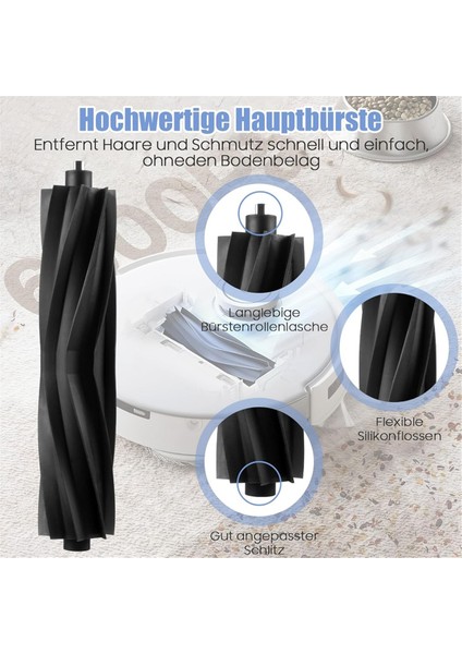 Ecovacs Deebot T20 Omnı / T20E Omnı / T20 Max / T20 Pro Ana Yan Fırça Hepa Filtre Mop Kumaş Tuz Torbaları Parçalar (Yurt Dışından) fırsatları