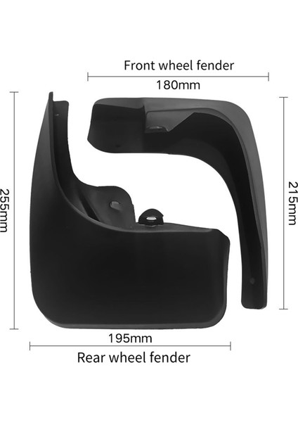 508 2011-2018 Için 4 Adet Araba Çamurluk Çamurlukları (Yurt Dışından) indirimleri