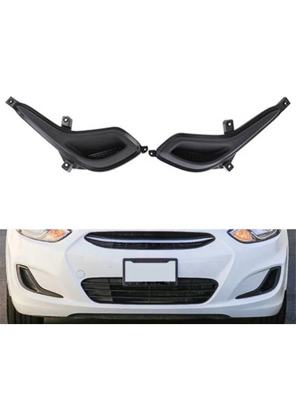 Araba Ön Sağ Tampon Sis Lambası Kapağı Sis Işık Çerçeve Kalıp Kapağı 865641R000 Hyundai Accent 2012-2017 (Yurt Dışından) fırsatları