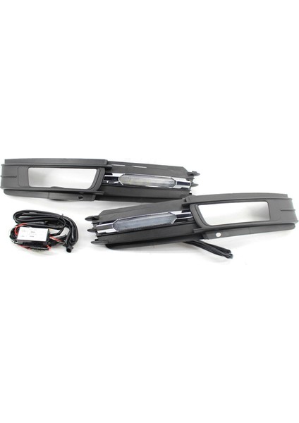 Audi A6 2009-2011 Için Gündüz Çalışma Işığı ile Ön Sis Lambası Izgarası 4F0807681P 4F0807682P (Yurt Dışından) fiyatları