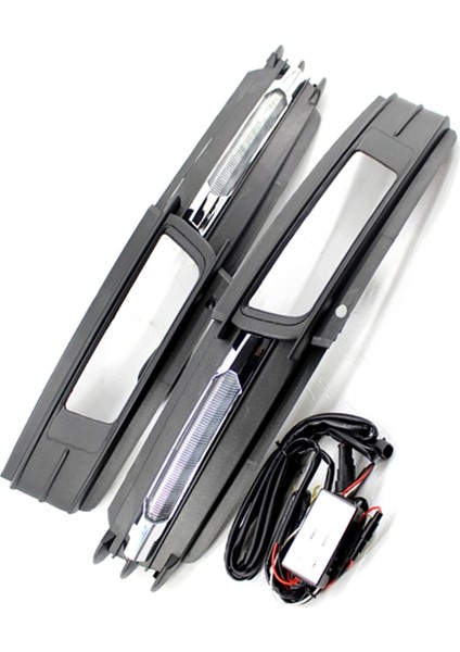 Audi A6 2009-2011 Için Gündüz Çalışma Işığı ile Ön Sis Lambası Izgarası 4F0807681P 4F0807682P (Yurt Dışından) fırsatları