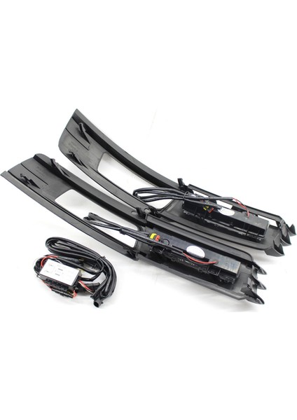 Audi A6 2009-2011 Için Gündüz Çalışma Işığı ile Ön Sis Lambası Izgarası 4F0807681P 4F0807682P (Yurt Dışından) indirimleri