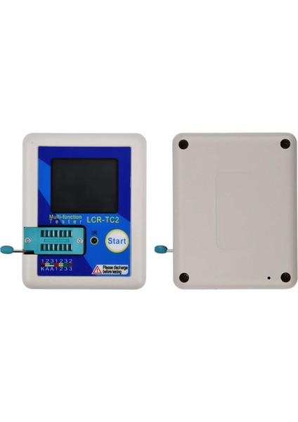 Lcr-Tc2 Yükseltilmiş Yüksek Hassas Çok Fonksiyonlu Diyot Triot Kapasitans Ölçer Esr Arka Işığı Transistör Test Merkezi Lcr Ölçer (Yurt Dışından) fiyatları