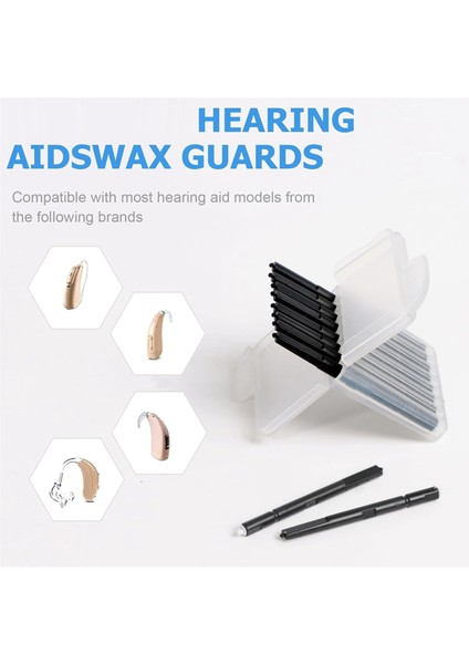 Işitme Cihazı Balmumu Korumaları, Widex ve Dirençli Balmumu Tuzakları Net Temizlik Kiti Aksesuarı Duyar ve Net Işitme Cihazı Duyma 5 Set (Yurt Dışından) indirimleri