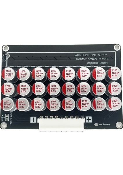 Lityum Pil 8s 5A Kapasitör Aktif Dengeleme Kartı Üçlü Lityum Demir Fosfat Enerji Transfer Dengeleyici (Yurt Dışından) fiyatları