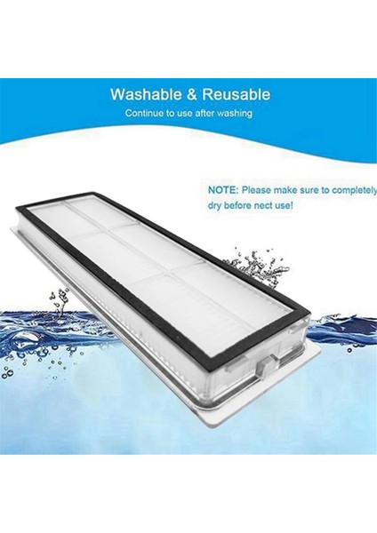 Xiaomi Mijia Için Omni 1s B101CN B116 X10+ Dream L10S Ultra / S10 Pro Ana Yan Fırça Hepa Filtre Mop Toz Çantaları (Yurt Dışından) modelleri