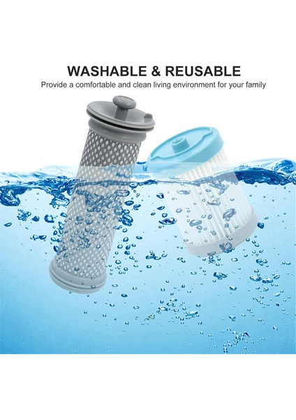 Tineco A10/ A11 Hero, A10/ A11 Master ve Pure One S11, PWRHERO11 Snap Için Kablosuz Vakum Filtre Değiştirme Kiti (Yurt Dışından) fiyatları