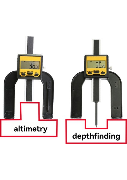 Ahşap Işleme Aracı Için 0-80MM Dijital Derinlik Göstergesi Dijital Kaliper Mini Dijital Yükseklik Gösterge Derinlik Guage (Yurt Dışından) modelleri