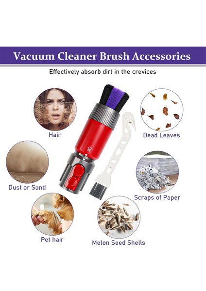 Dyson V7/V8/V10/V11/V15 Için Yumuşak Kıllı Çiziksiz Toz Fırçası, Tracess Toz Fırçası Baş Yedek Parçaları (Yurt Dışından) fırsatları