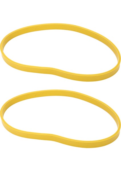 2pcs Bant Taratları Bantları Kauçuk Lastik Bandı Testere Lastikleri Ahşap Işleme 8 Inçlik Teşneni Tekerleği Lastiği Sarı (Yurt Dışından)