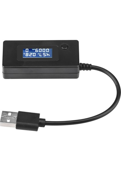 Dc 4-30V LCD USB Dedektörü Voltmetre Ammeter Mobil Güç Şarj Cihazı Kapasite Test Cihazı Sayaç Voltaj Akım Ölçer A (Yurt Dışından)