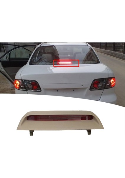 GJ6A-51-580C-80 Araba Arka Yüksek Montaj Parsel Raf Fren Fren Fren Işığı Mazda 6 2002-2008 Gg 3. Durma Lambası Assy GJ6A51580C80 (Yurt Dışından) modelleri