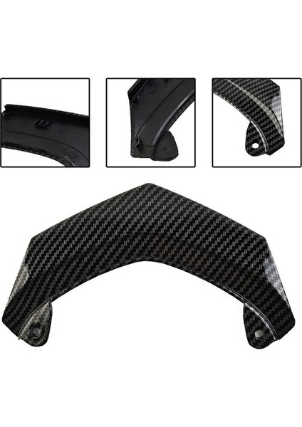 Kawasaki ER6N ER6F 2012-2016 Karbon Fiber Arka Üst Kuyruk Fren Işığı Kaplama Motosiklet Aksesuarları (Yurt Dışından) indirimleri