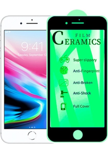 Apple iPhone 6 Seramik Ekran Koruyucu Siyah