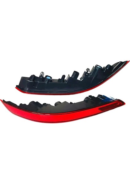 Araba Arka Çubuk Işıkları Arka Tampon Reflektör Işıkları Arka Tampon Sis Lambaları Porsche Için Cayenne 15-2018 958945701 958945702 (Yurt Dışından) modelleri