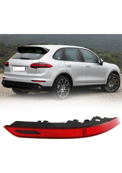 Araba Arka Çubuk Işıkları Arka Tampon Reflektör Işıkları Arka Tampon Sis Lambaları Porsche Için Cayenne 15-2018 958945701 958945702 (Yurt Dışından) fırsatları